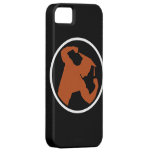 caso del iPhone 5 (hombres, negro) cárcasas casemate