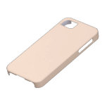 caso del iPhone 5 - sólido - beige iPhone 5 Carcasas