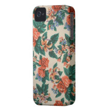 Caso del iPhone de Fazenda Lilly de la tela del vi Case-Mate iPhone 4 Cárcasas