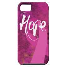 Caso del iphone de la conciencia del cáncer de pec iPhone 5 Case-Mate carcasa
