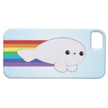 Caso del iPhone de la cría de foca de Rocket del a iPhone 5 Cárcasas