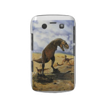 Caso del iPhone de la familia del dinosaurio Blackberry Bold Coberturas