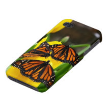 Caso del iPhone de la mariposa de monarca iPhone 4/4S Carcasa