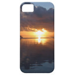 Caso del iPhone de la puesta del sol de Huahine iPhone 5 Carcasa