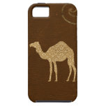 Caso del iPhone de la silueta del camello iPhone 5 Protector
