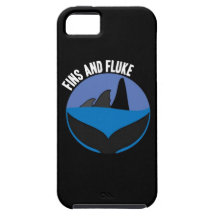 Caso del iPhone de las aletas y de la platija iPhone 5 Case-Mate Fundas