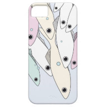 Caso del iPhone de los pescados iPhone 5 Carcasas