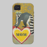 Caso del iPhone de rey Julian Heart Mom cárcasas casemate