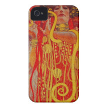 Caso del iPhone del arte de Hygieia de la medicina iPhone 4 Case-Mate Coberturas