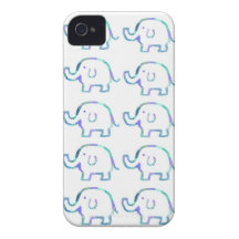 Caso del iPhone del elefante del modelo iPhone 4 Funda