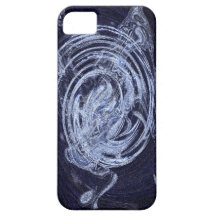 Caso del iPhone del fractal de la astronomía y de  iPhone 5 Case-Mate Carcasa