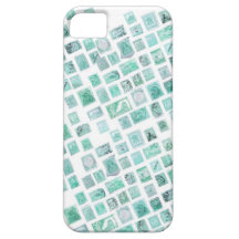 Caso del iPhone del franqueo del vintage iPhone 5 Case-Mate Cobertura