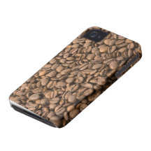 Caso del iPhone del grano de café iPhone 4 Case-Mate Cárcasa