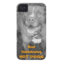 Caso del iPhone del pitbull iPhone 4 Funda