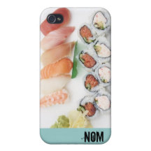 Caso del iPhone del sushi iPhone 4 Funda