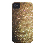 Caso del navidad del iPhone del brillo del oro iPhone 4 Cobertura