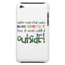 Caso del tacto de iPod del "exterior" Barely There iPod Protector