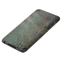 Caso del tacto de iPod del reptil de la piel del l Barely There iPod Carcasa