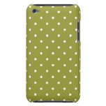 Caso del tacto G4 de iPod del lunar del estilo de  Barely There iPod Funda