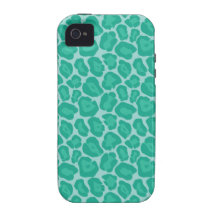 Caso esmeralda femenino de Iphone 4 del modelo del Vibe iPhone 4 Funda