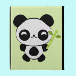 Caso feliz del iPad de la panda del bebé fundas caseable