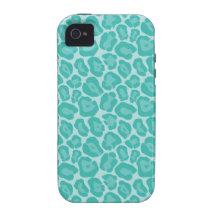 Caso femenino de Iphone 4 del modelo del leopardo  Case-Mate iPhone 4 Carcasas