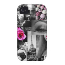 Caso femenino del iPhone Vibe iPhone 4 Fundas
