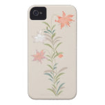 Caso floral de Iphone 4/4S del vintage elegante Case-Mate iPhone 4 Carcasa