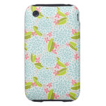 Caso floral del iPhone 3 de la momia iPhone 3 Tough Cárcasas