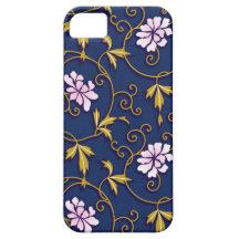 Caso floral del iPhone 5 del vintage iPhone 5 Case-Mate Protectores