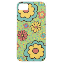 Caso floral lindo de Boho iPhone5 Barely There iPhone 5 Cárcasa