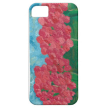 Caso floral rosado del iPhone 5 iPhone 5 Cárcasas