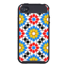 Caso geométrico islámico de Skinit del modelo iPhone 4 Cárcasa
