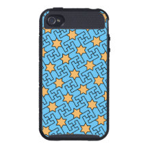 Caso geométrico islámico del skinit del modelo iPhone 4 protector
