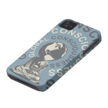 Caso global del iPhone 4 de la conciencia Case-Mate iPhone 4 Coberturas
