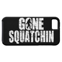 Caso ido apenado del iPhone 5 de Squatchin iPhone 5 Case-Mate Cárcasas