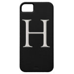 Caso inicial de plata de Barely There del iPhone 5 iPhone 5 Funda
