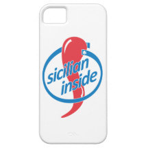 Caso interior siciliano del iPhone iPhone 5 Cárcasas