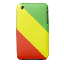 Caso intrépido de Congo Blackberry Case-Mate iPhone 3 Cárcasa