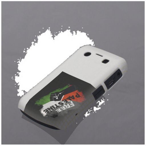 Caso intrépido libre de Palestina Blackberry Case-Mate Blackberry Cárcasa