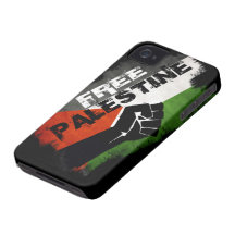 Caso libre de G del iPhone 4 de Palestina iPhone 4 Case-Mate Cárcasa