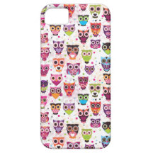 Caso lindo del iphone 5 del búho iPhone 5 protector