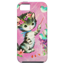 Caso lindo iphone5 del vintage iPhone 5 carcasas