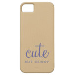 Caso lindo pero Dorky de BT del iPhone 5 iPhone 5 Fundas