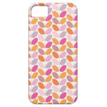 Caso modelado floral retro iPhone 5 carcasa