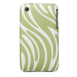 Caso moderno del iPhone 3 del estampado de zebra - iPhone 3 Funda