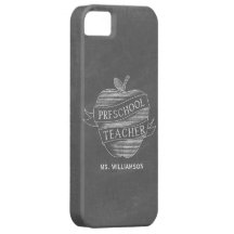 Caso preescolar inspirado tiza del iPhone 5 del pr iPhone 5 Funda