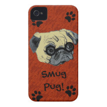 Caso presumido lindo del iPhone 4 del barro amasad Case-Mate iPhone 4 Fundas