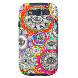 Caso psicodélico del ambiente de la galaxia S3 de  Galaxy S3 Cobertura