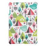 Caso retro del iphone del búho lindo fundas ipad mini